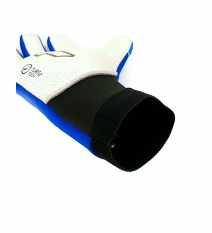 Blue Rinat Keeperhandschoenen Nkam Training for adults, sport and outdoor football goalkeeper gloves.