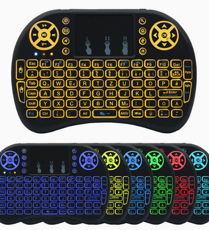 Smart TV Box with Mini Wireless Keyboard
