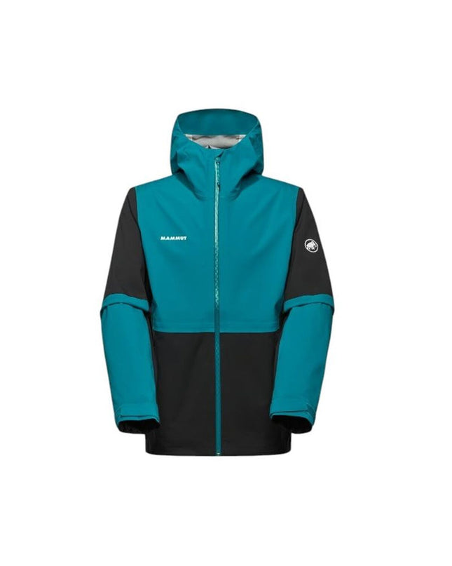 Blue Mammut Linard Guide Hs men's sports and outdoor jacket, designed for hiking and camping, with weather-resistant features.