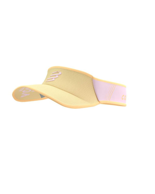 Compressport Ultralight tennis visor, lightweight sports headwear with a single size, designed for outdoor tennis activities.
