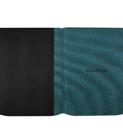 Green PocketBook Inkpad 4 eBook reader protective cover with 4 pockets for PocketBook 743 FLIP model.