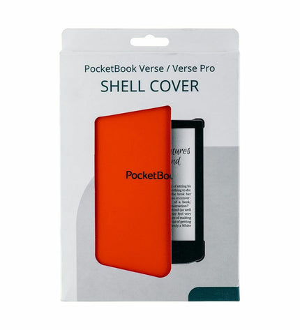 PocketBook H-S-634-O-WW 6-inch eBook reader with protective cover, electronic device for digital reading.