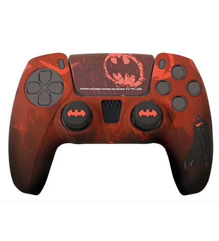 FR-TEC Batman-themed protective cover for DC Custom Kit plug and play gaming consoles, featuring Batman graphics and durable material