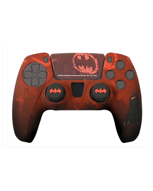 FR-TEC Batman-themed protective cover for DC Custom Kit plug and play gaming consoles, featuring Batman graphics and durable material