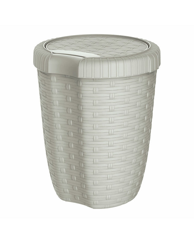 Mondex polypropylene storage container with lid, 23x29 cm, for home organization and kitchen storage.
