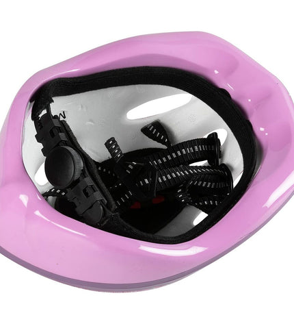 Pink and fuchsia Kinder Fietshelm from The Paw Patrol, designed for kids' cycling and outdoor safety.