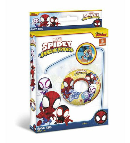Spidey 50 cm inflatable floating toy, perfect for outdoor play and water fun, featuring a Spidey superhero design