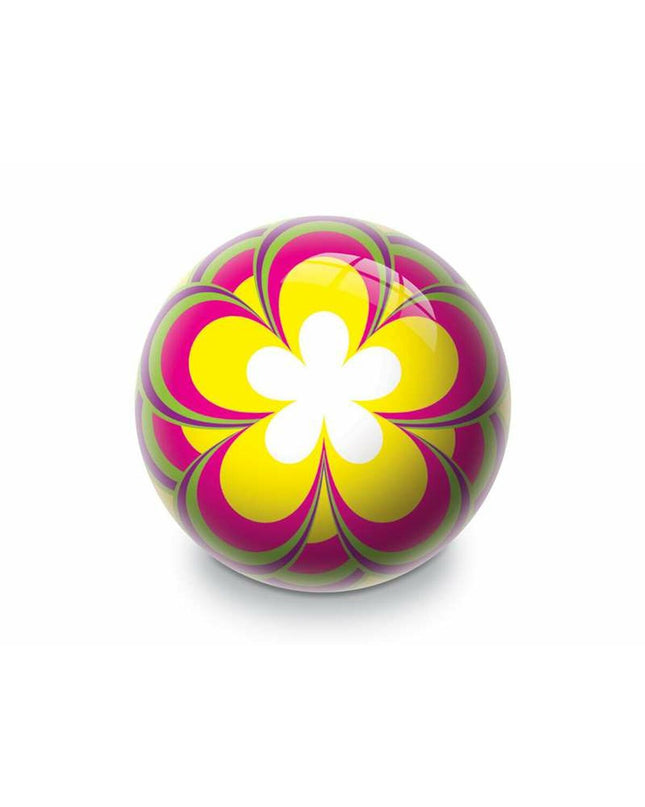 Unice Toys flower-shaped toy in bright fluorescent colors, 22 cm diameter, suitable for outdoor play and games.