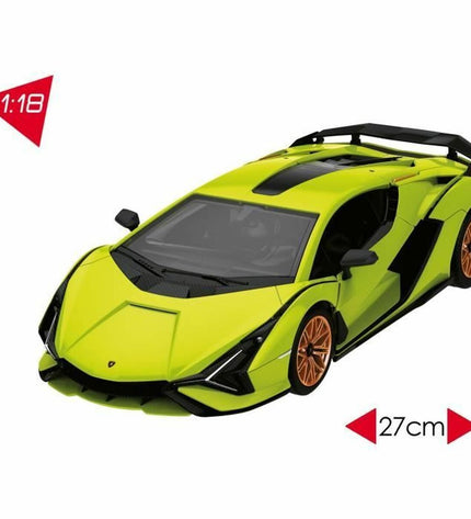 Green Mondo remote control police car toy, detailed vehicle with police markings, designed for children’s play and imaginative fun.