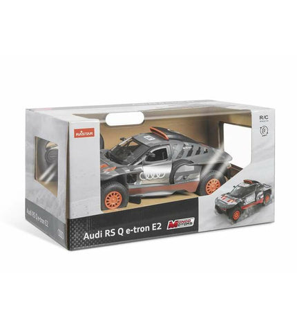 Unice Toys remote control police car model Audi RS Q E-Tron E2 1:14 scale, detailed toy vehicle for children.