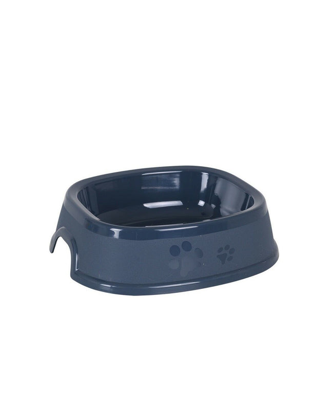 Dem Dierenvoederbak voor kleine dieren, 19x17x5 cm, plastic voerbak met opstaande rand voor knaagdieren en andere kleine huisdieren