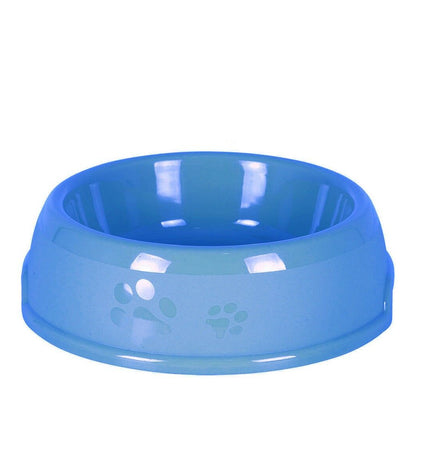 Dem Dem Pet small animal food bowl made of durable plastic, with a wide opening for easy feeding of small pets.