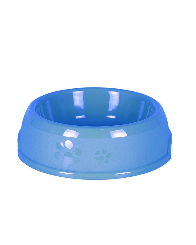 Dem Dem Pet small animal food bowl made of durable plastic, with a wide opening for easy feeding of small pets.