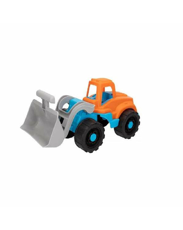 Colorbaby Bouwvoertuigen toy truck, 33 cm, colorful plastic construction vehicle for kids, detailed design, suitable for play.