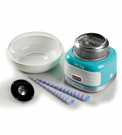 Ariete Suikerspinmachine ARI-2973-RD for home use, small electric appliance with red design and spinning sugar feature.