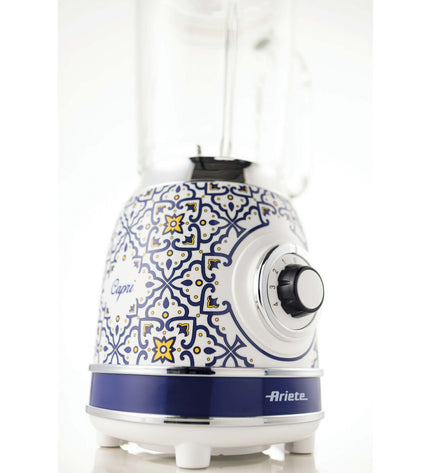 Ariete Capri 583 1000W mixer with a 1.5L glass jar, compact electric kitchen appliance for mixing and blending.
