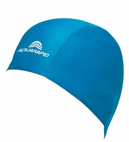 Blue Aquarapid BASICJR/A water sports swimming cap for kids, designed for outdoor watersport activities.