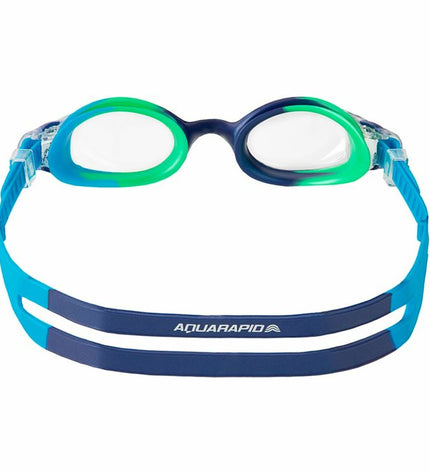 Aquarapid Zwembril Aquarapid Whale blauw, waterproof swimming goggles for outdoor watersport, one size fits all.