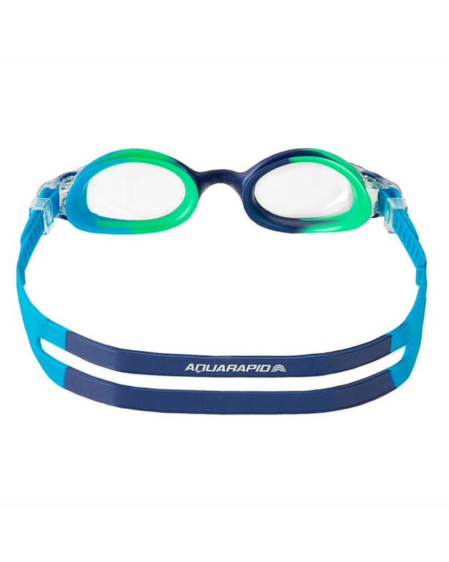 Aquarapid Zwembril Aquarapid Whale blauw, waterproof swimming goggles for outdoor watersport, one size fits all.