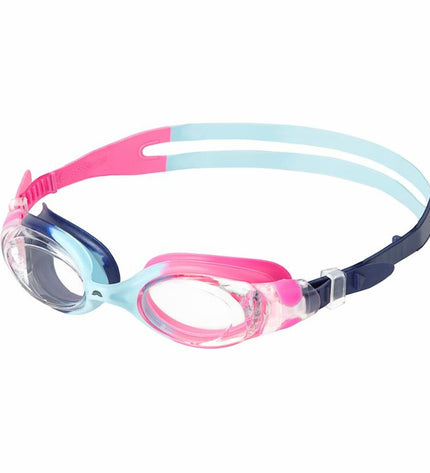 Pink Aquarapid whale swimming goggles for watersports, one size fits all, designed for outdoor aquatic activities.