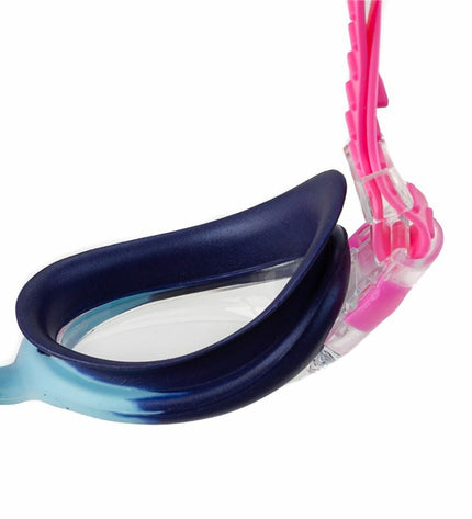 Pink Zwembril Aquarapid whale-shaped swimming goggles for water sports, one size fits most, suitable for outdoor swimming activities.