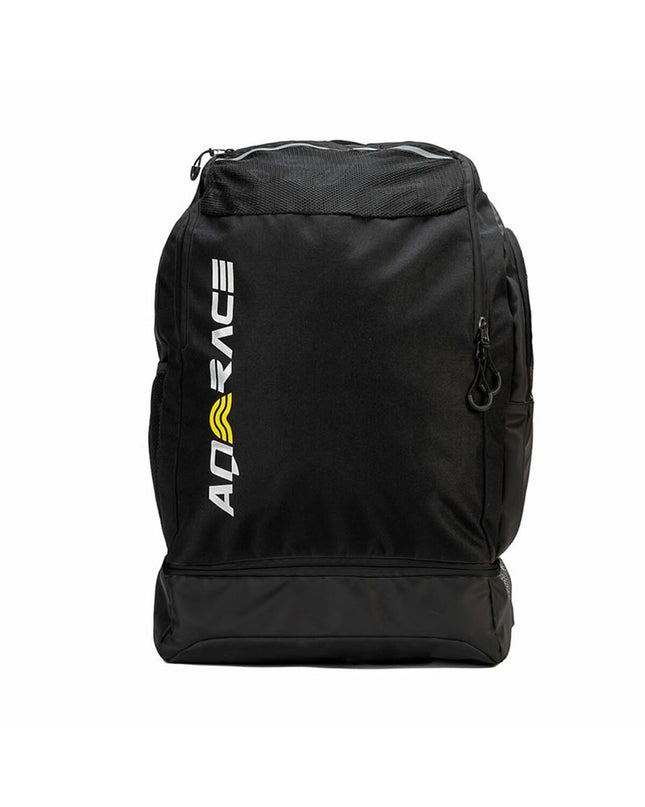 Aquarapid Sporttas Orion zwemtas, zwart waterdichte sport- en outdoor tas with multiple compartments for swimming gear.