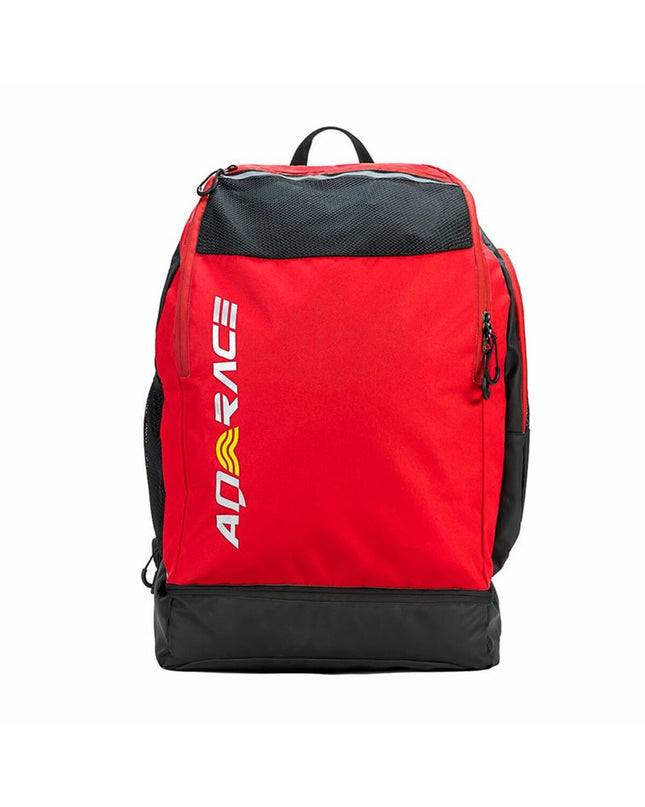 Aquarapid Orion red swimming sport bag for watersports with multiple compartments and durable design.