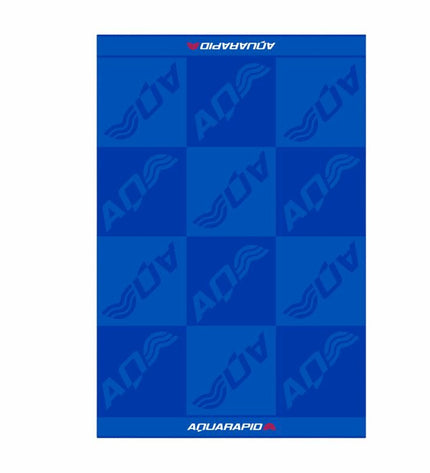 Blue Aquarapid Fabio towel, sports and outdoor water sport handdoek with soft fabric, ideal for swimming and water activities.