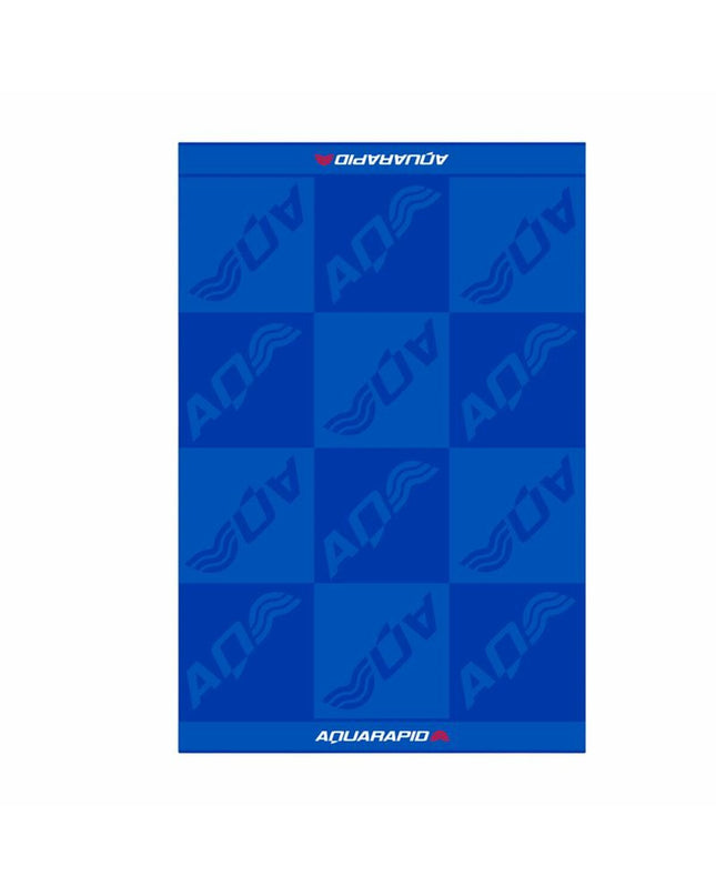 Blue Aquarapid Fabio towel, sports and outdoor water sport handdoek with soft fabric, ideal for swimming and water activities.