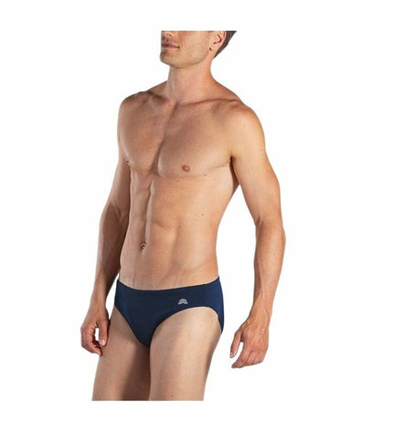 Blue men's Aquarapid swimming trunks slip with Salsedine design, suitable for sports and outdoor watersports.