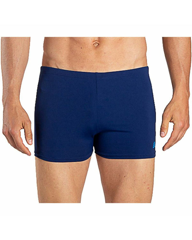 Blue men's Aquarapid swim shorts for water sports, featuring a sporty design suitable for outdoor swimming activities.