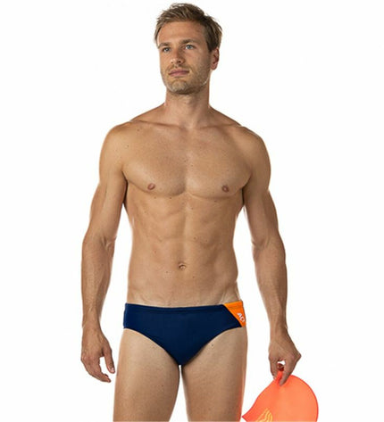 Mens Aquarapid marine blue sports slip for watersports, made for comfort and performance in outdoor aquatic activities.