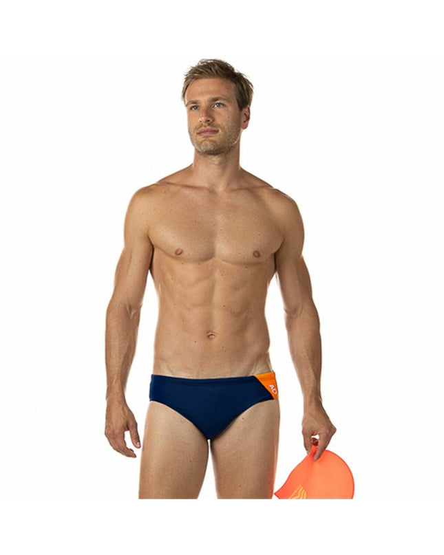 Mens Aquarapid marine blue sports slip for watersports, made for comfort and performance in outdoor aquatic activities.