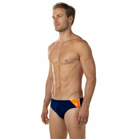 Aquarapid men's marine blue water sports slip, designed for swimming and outdoor aquatic activities, featuring a snug fit and durable fabric.