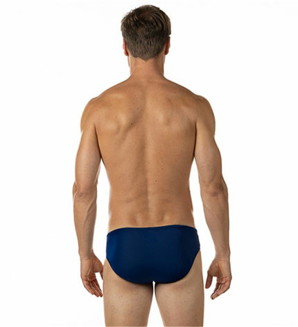 Blue men's Aquarapid water sports slip with a snug fit, designed for swimming and outdoor aquatic activities.