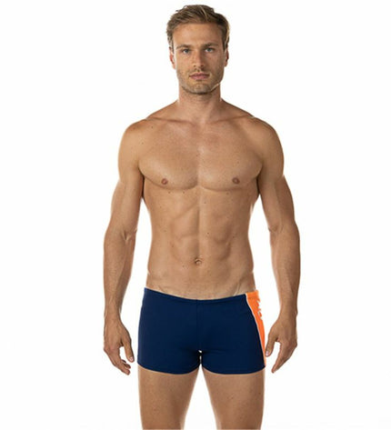 Marine blue men's Aquarapid sport slip shorts for watersports, featuring a snug fit and quick-drying fabric.