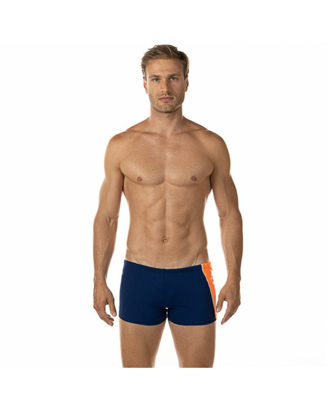 Marine blue men's Aquarapid sport slip shorts for watersports, featuring a snug fit and quick-drying fabric.