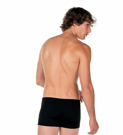 Black men's Aquarapid Phillis swim shorts for watersport activities, featuring a sporty design and comfortable fit.