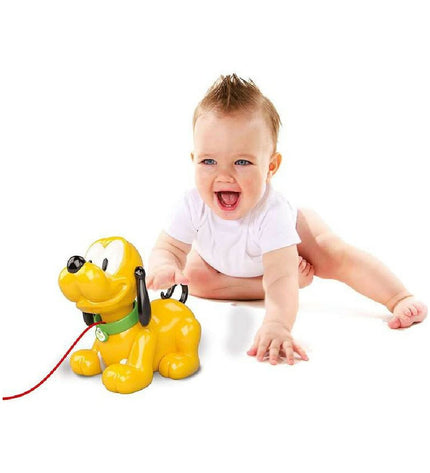 Interactive Baby Pluto pet toy by Clementoni, electronic pet with colorful features and playful design for children.