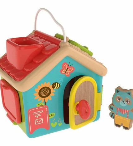 Baby Born Montessori interactive baby toy with colorful shapes and textures, designed for early childhood development.