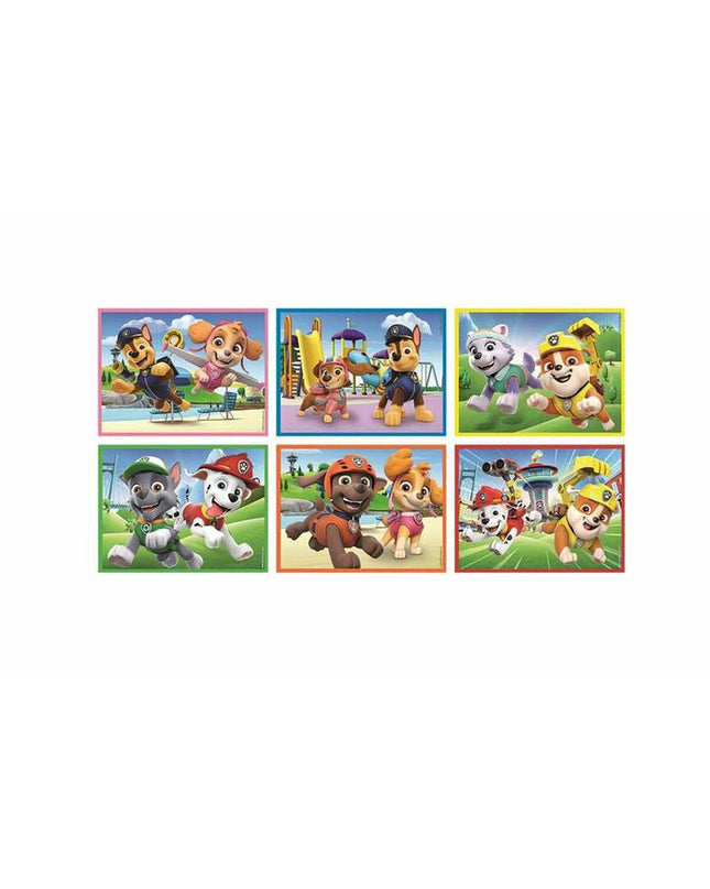 Colorful wooden Paw Patrol children’s puzzle featuring characters from The Paw Patrol, designed for young kids’ play and learning.