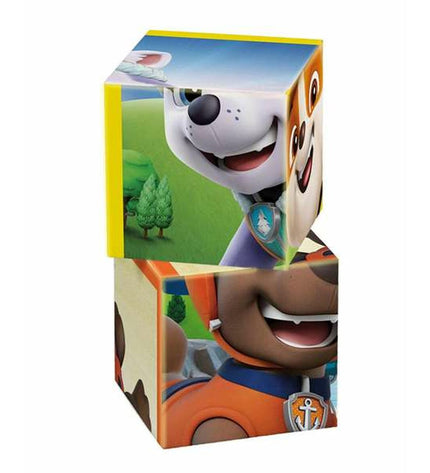 Wooden Paw Patrol children’s puzzle featuring colorful puzzle pieces and Paw Patrol characters for kids’ educational play.