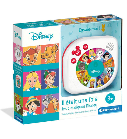 Clementoni Disney baby toy with colorful blocks in a 26x7x29 cm and 28x25x6 cm size, designed for young children.