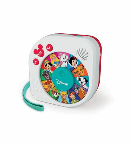 Clementoni Disney baby toy set with colorful blocks and figures, measuring 26 x 7 x 29 cm and 28 x 25 x 6 cm for young children