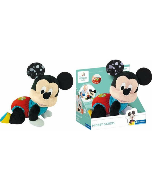 Soft Mickey Mouse plush toy from Disney, featuring a cuddly plush design perfect for children and collectors.