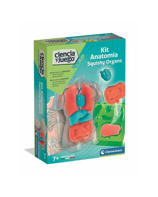 Clementoni educational game toy with colorful puzzle pieces and game components for children’s learning and entertainment.