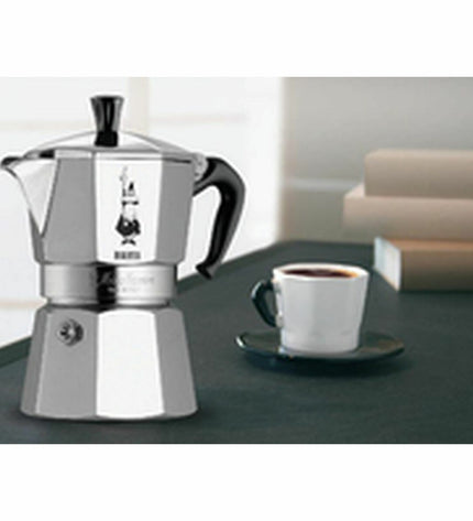 Bialetti Italiaanse koffiepot in zilverkleurig aluminium, 12 kopjes, voor huis en koken, geschikt voor het maken van koffie