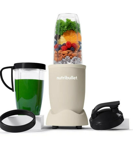 Nutribullet NB907MASN pink 900W blender with 946ml capacity, compact electric kitchen appliance for smoothies and drinks