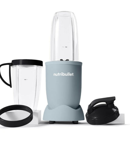 Nutribullet NB907MASL 900W blender with 946ml capacity, compact electric kitchen appliance for smoothies and blending.
