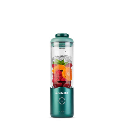 Nutribullet NBP013GR green mixer nutri bullet small electric kitchen appliance for blending and mixing.